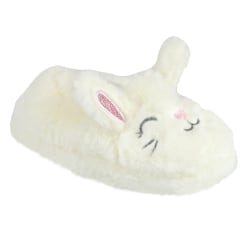 Slumberzzz Childrens/Kids Plysch Bunny Slippers 1 UK Cream Cream 1 UK