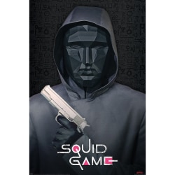 Squid Game Mask Man Affisch One Size Svart Black One Size