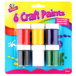 ArtBox 6 Craft Paint Krukor One Size Flerfärgad Multicoloured One Size