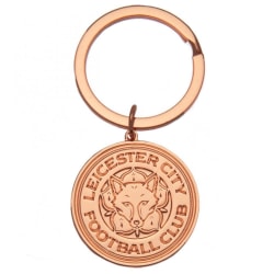 Leicester City FC roséguldpläterad nyckelring One size roséguld Rose Gold One Size