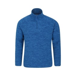 Mountain Warehouse Snowdon Fleece Topp XXS Cobalt Blue för män Cobalt Blue XXS