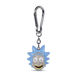 Rick And Morty Rick 3D-nyckelring One Size Blue/Cream Blue/Cream One Size