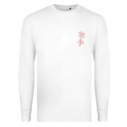 Cobra Kai Mens Miyagi Do Karate Logotyp Långärmad T-shirt M Whi White M