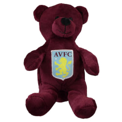Aston Villa FC Solid Teddy Bear One Size Claret Röd Claret Red One Size