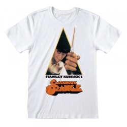 Clockwork Orange Unisex Vuxen Poster T-shirt XL Vit White XL