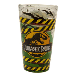 Jurassic Park Premium Glass One Size Grön/Gul/Svart Green/Yellow/Black One Size