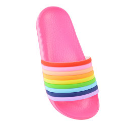 Childrens Girls Rainbow Sliders 1 UK White White 1 UK