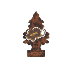 Saxon Automotive Little Trees Traditionell Air Freshener Läder Brown Leather