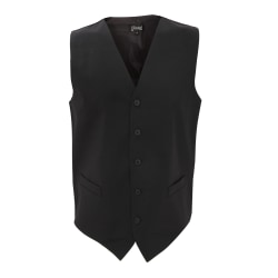 Dennys Unisex Workwear Väst / Chefswear / Bar Wear XL Svart Black XL