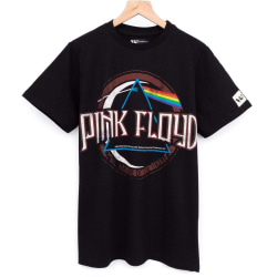 Pink Floyd T-shirt för barn/barn Dark Side Of The Moon Band 9- Black 9-10 Years