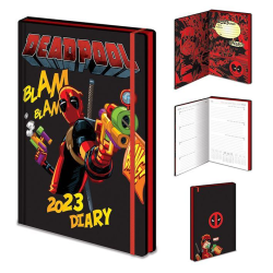 Deadpool Blam Blam Bang! 2023 Dagbok One Size Svart/Röd/Gul Black/Red/Yellow One Size