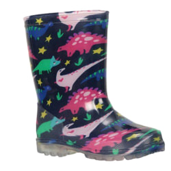 Mountain Warehouse Childrens/Kids Splash Wellington Boots 7 UK Light Teal/Black/Pink 7 UK Child