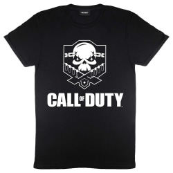 Call Of Duty Herr Skull Logo T-Shirt 5XL Svart Black 5XL