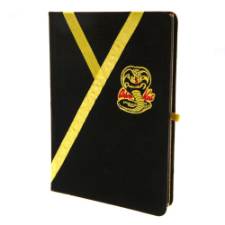 Cobra Kai Premium A5 Notebook One Size Svart/Gul Black/Yellow One Size