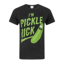 Rick And Morty Mens I´m Pickle Rick kortärmad T-shirt XXL B Black/Green XXL