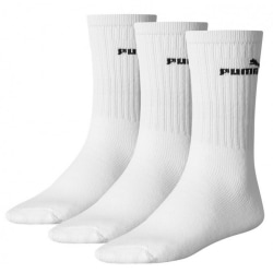 Puma Unisex Adults Crew Socks (Pack of 3) 9 UK-11 UK White White 9 UK-11 UK