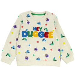 Hey Duggee Girls Stars Sweatshirt 12-18 Months Cream Cream 12-18 Months