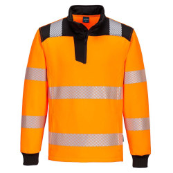 Portwest Unisex Adult PW3 High-Vis Safety Sweatshirt 5XL Orange Orange/Black 5XL