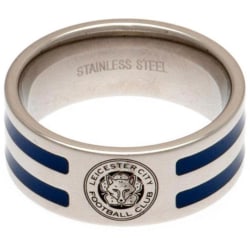 Leicester City FC Color Stripe Ring Stor Silver/Blå Silver/Blue Large