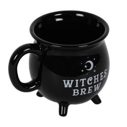 Witches Brew Cauldron Mug One Size Black Black One Size