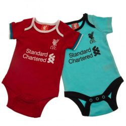 Liverpool FC Baby (2-pack) 6-9 månader Röd/Turkos Red/Turquoise 6-9 Months