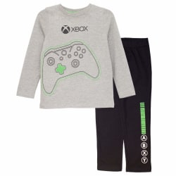 Xbox Boys Controller Pyjamas Set 9-10 Years Black/Heather Black/Heather 9-10 Years