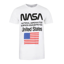 NASA Space Administration T-shirt för män XXL Vit White XXL
