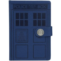 Doctor Who Tardis A5 Notebook One Size Blå Blue One Size