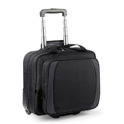 Quadra Tungsten Wheelie / Handbagage kompatibel väska (25 liter Black/Dark Graphite One Size