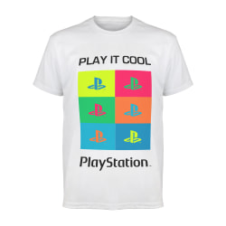 Playstation Boys Play It Cool T-shirt 7-8 år vit White 7-8 Years