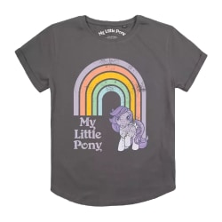 My Little Pony Dam/Dam Retro Rainbow T-shirt M Charcoal Charcoal M
