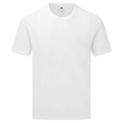 Fruit of the Loom Mens Iconic 165 Classic T-Shirt XXL Vit White XXL