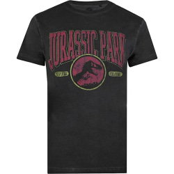 Jurassic Park Herr Överlevnadsträning T-shirt bomull L Vintage B Vintage Black L