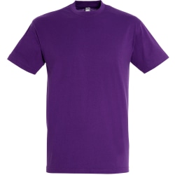SOLS Regent kortärmad t-shirt för män XXS mörklila Dark Purple XXS