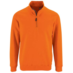 SOLS Stan Contrast Sweatshirt S Orange Orange S