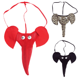 Herr Elefanttrosor Underkläder Nattkläder Underkläder Kalsonger red