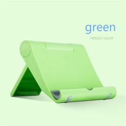 Hållare för surfplattor och mobiltelefoner Multi-Angle Slitstark Anti-Slip green