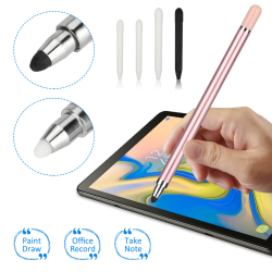 2 i 1 kapacitiv penna med hög känslighet Precision Touch Screen white