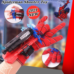 Spider Man Leksaker Plast Cosplay Spiderman Handske Launcher Set