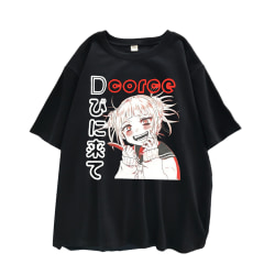 Gothic Harajuku anime print topp söt oversized T-shirt för kvinnor XL