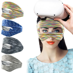 VR Mask svettband för Meta/Oculus Quest 2 tillbehör blue