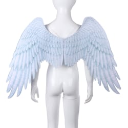 Barn Cosplay Wing Evil Angel Wings Halloween Kostymer Rekvisita white