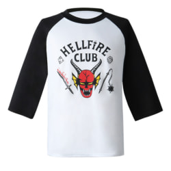 Kids Stranger Things Säsong 4 Hellfire Club T-Shirts Tops Tee 150cm