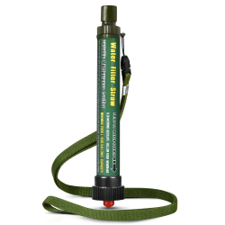 Vattenfilter Outdoor Survival 2000 L Personal Mini Portable army green