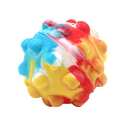 Dekomprimera Telinkin Stress Pop Ball Fidget Toys för barn presenter Yellow