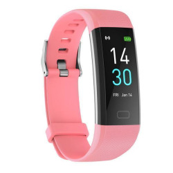 S5 Vandtæt Monitor Fitness Tracker Pink one size