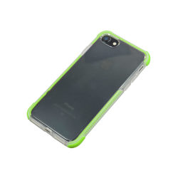 2 i 1 TPU Cover iPhone 6 + 2 skærmbeskyttere Green