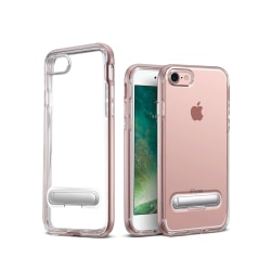 TPU case puhelintelineellä + kaksi näytönsuojaa iPhone 7/8 Pink gold