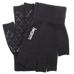 Fingerløse handsker - iWarm Black one size
