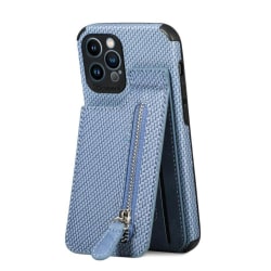iPhone-deksel med MagSafe Kortholder og Myntlomme Blue Iphone 12 Pro Max